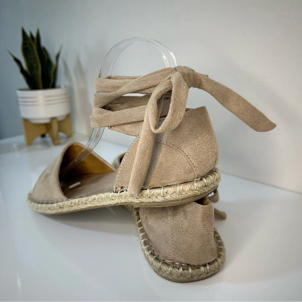 Espadrille Tie-Up Shoes